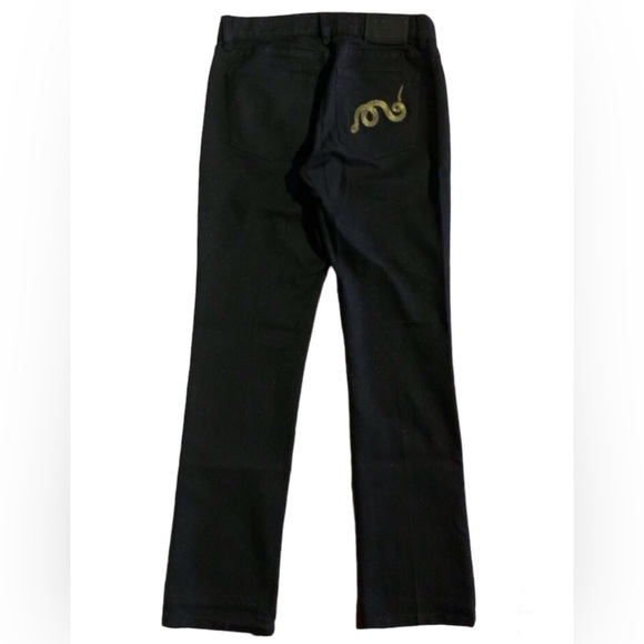 LAUREN JEANS LRL Black Gold Snake - Picture 6 of 8